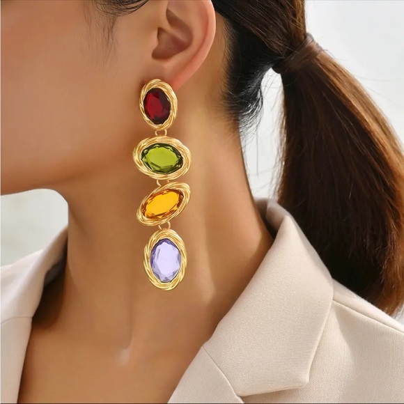 Lucky charm drop earrings - Picture 3 of 9